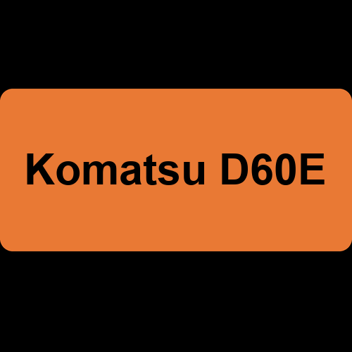 Komatsu D60E
